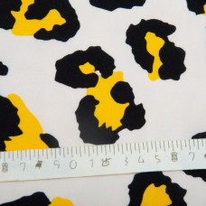 Тканина плательна штапель віскоза 145 см 95 г/м2 для суконь, спідниць, штанів, комбінезонів, дитячого одягу Анімал
