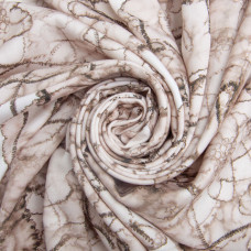 Тканина штапель твіл віскоза 160 г/м2 145 см полум'яна тканина натуральна, для блузок, платтів, спідниць батік