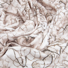 Тканина штапель твіл віскоза 160 г/м2 145 см полум'яна тканина натуральна, для блузок, платтів, спідниць батік