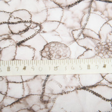 Тканина штапель твіл віскоза 160 г/м2 145 см полум'яна тканина натуральна, для блузок, платтів, спідниць батік