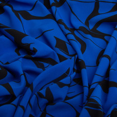 Тканина плательна Super soft 150 см 95 г/м2 легка, для суконь, спідниць, штанів, аксесуарів мариво електрик