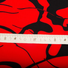 Тканина плательна Super soft 150 см 95 г/м2 легка, для суконь, спідниць, штанів, аксесуарів мариво-червона