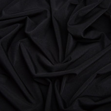 Тканина трикотаж масло Саманта 185 г/м2 150 см легка еластична стрейчева чорний