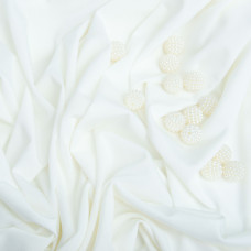 Тканина трикотаж масло Саманта 185 г/м2 150 см легка еластична стрейчева молоко