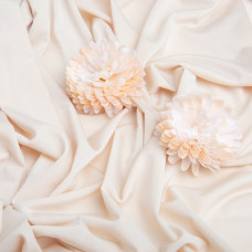 Тканина трикотаж масло Саманта 185 г/м2 150 см легка еластична стрейчева беж