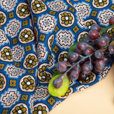 Тканина плательна штапель віскоза 145 см 140 г/м2 для суконь, спідниць, штанів, комбінезонів, дитячого одягу