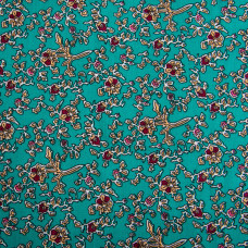 Тканина плательна штапель віскоза 145 см 140 г/м2 для суконь, спідниць, штанів, комбінезонів, дитячого одягу Джулія