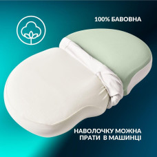 Подушка ортопедична CloudTherapy 65х40х10 см IDEIA анатомічна з ефектом пам'яті для сну на боці, спині