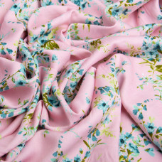 Тканина штапель твіл віскоза 160 г/м2 145 см плательна тканина натуральна, для блузок, суконь, спідниць натхнення