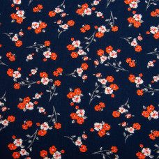 Тканина плательна штапель віскоза 145 см 130 г/м2 для суконь, спідниць, штанів, комбінезонів, дитячого одягу Злата