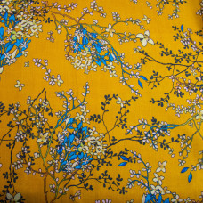 Тканина плательна штапель віскоза 145 см 140 г/м2 для суконь, спідниць, штанів, комбінезонів, дитячого одягу