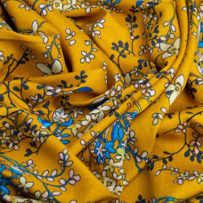 Тканина плательна штапель віскоза 145 см 140 г/м2 для суконь, спідниць, штанів, комбінезонів, дитячого одягу