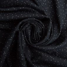 Тканина плательна штапель віскоза 145 см 140 г/м2 для суконь, спідниць, штанів, комбінезонів, дитячого одягу крапки