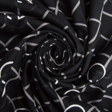 Тканина плательна штапель віскоза 145 см 140 г/м2 для суконь, спідниць, штанів, комбінезонів, дитячого одягу гучі