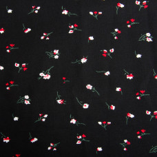 Тканина плательна штапель віскоза 145 см 140 г/м2 для суконь, спідниць, штанів, комбінезонів, дитячого одягу