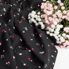 Тканина плательна штапель віскоза 145 см 140 г/м2 для суконь, спідниць, штанів, комбінезонів, дитячого одягу