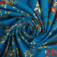 Тканина плательна штапель віскоза 145 см 140 г/м2 для суконь, спідниць, штанів, комбінезонів, дитячого одягу