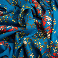 Тканина плательна штапель віскоза 145 см 140 г/м2 для суконь, спідниць, штанів, комбінезонів, дитячого одягу