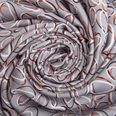 Тканина штапель віскоза 135 г/м2 плательна тканина натуральна, для блузок, платтів, спідниць камінці