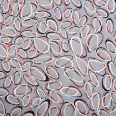 Тканина штапель віскоза 135 г/м2 плательна тканина натуральна, для блузок, платтів, спідниць камінці