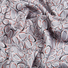 Тканина штапель віскоза 135 г/м2 плательна тканина натуральна, для блузок, платтів, спідниць камінці