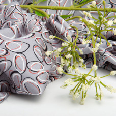 Тканина штапель віскоза 135 г/м2 плательна тканина натуральна, для блузок, платтів, спідниць камінці