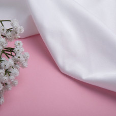 Тканина трикотаж Біфлекс 200 г/м2 стрейчева еластична блискуча для купальників і спортивного одягу молоко