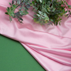 Тканина трикотаж Біфлекс 200 г/м2 стрейчева еластична блискуча для купальників і спортивного одягу рожева