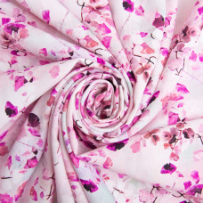 Тканина плательна штапель віскоза 145 см 90 г/м2 для суконь, спідниць, штанів, комбінезонів, дитячого одягу травень