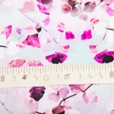 Тканина плательна штапель віскоза 145 см 90 г/м2 для суконь, спідниць, штанів, комбінезонів, дитячого одягу травень