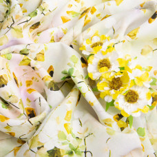 Тканина плательна штапель віскоза 145 см 90 г/м2 для суконь, спідниць, штанів, комбінезонів, дитячого одягу травень