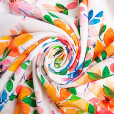 Тканина плательна штапель віскоза 145 см 80 г/м2 для суконь, спідниць, штанів, комбінезонів, дитячого одягу Гавана