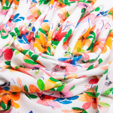 Тканина плательна штапель віскоза 145 см 80 г/м2 для суконь, спідниць, штанів, комбінезонів, дитячого одягу Гавана