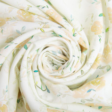 Тканина плательна штапель віскоза 145 см 90 г/м2 для суконь, спідниць, штанів, комбінезонів, дитячого одягу Розалі