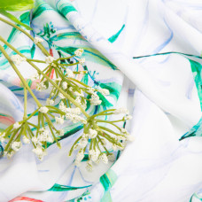 Тканина плательна штапель віскоза 145 см 80 г/м2 для суконь, спідниць, штанів, комбінезонів, дитячого одягу