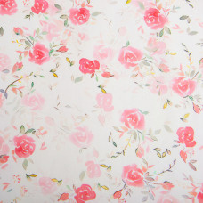 Тканина плательна штапель віскоза 145 см 90 г/м2 для суконь, спідниць, штанів, комбінезонів, дитячого одягу Розалі