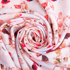 Тканина плательна штапель віскоза 145 см 90 г/м2 для суконь, спідниць, штанів, комбінезонів, дитячого одягу травень