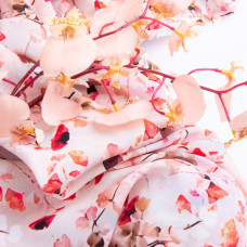 Тканина плательна штапель віскоза 145 см 90 г/м2 для суконь, спідниць, штанів, комбінезонів, дитячого одягу травень