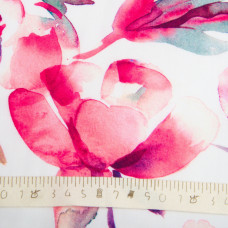 Тканина плательна штапель віскоза 145 см 90 г/м2 для суконь, спідниць, штанів, комбінезонів, дитячого одягу Леона