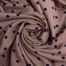 Тканина плательна штапель віскоза 145 см 130 г/м2 для суконь, спідниць, штанів, комбінезонів, дитячого одягу