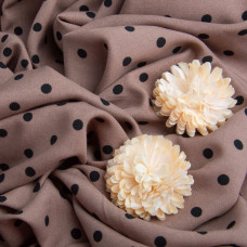 Тканина плательна штапель віскоза 145 см 130 г/м2 для суконь, спідниць, штанів, комбінезонів, дитячого одягу