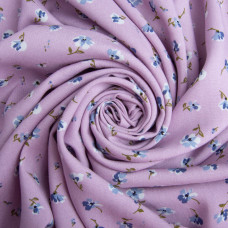 Тканина плательна штапель віскоза 145 см 130 г/м2 для суконь, спідниць, штанів, комбінезонів, дитячого одягу