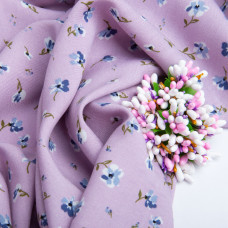 Тканина плательна штапель віскоза 145 см 130 г/м2 для суконь, спідниць, штанів, комбінезонів, дитячого одягу