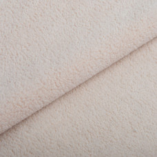 Тканина фліс преміум Тедді 140 см 360 г/м2 для кофт, спортивних костюмів, флісовок св/беж