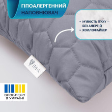 Набір подушок 2 шт декоративних IDEIA Silhouette 50х50 сірий