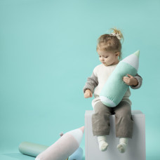 Подушка валик Олівець 14х45 см PAPAELLA декоративна ментол