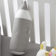 Подушка валик Олівець 14х45 см PAPAELLA декоративна сірий