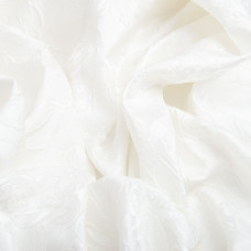 Тканина костюмна жакард Троянда 125 г/м2 150 см для одягу, суконь, костюмів, спідниць крем