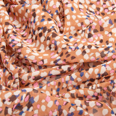 Тканина шифон плательна легка повітряна 95 г/м2 150 см для суконь, спідниць, блуз, аксесуарів камінці