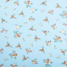 Тканина шифон плательна легка повітряна 75 г/м2 150 см для суконь, спідниць, блуз, аксесуарів трояндочки